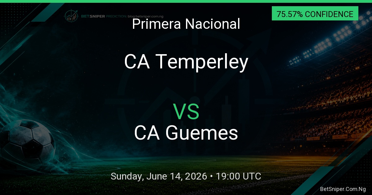 CA Temperley vs CA Guemes - Primera Nacional match preview