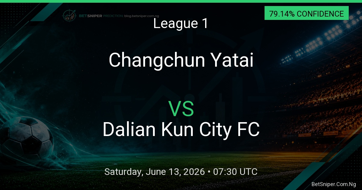 Changchun Yatai vs Dalian Kun City FC - League 1 match preview