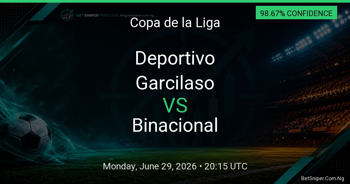 Deportivo Garcilaso vs Binacional - Copa de la Liga match preview