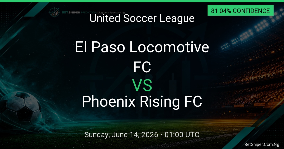 El Paso Locomotive FC vs Phoenix Rising FC - United Soccer League match preview