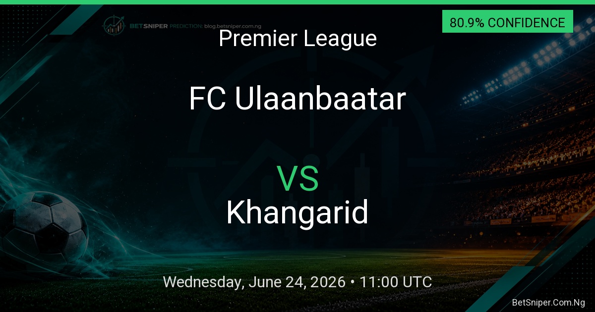 FC Ulaanbaatar vs Khangarid - Premier League match preview