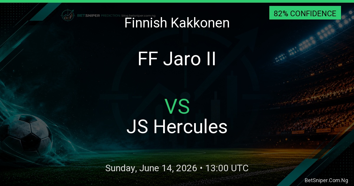 FF Jaro II vs JS Hercules - Finnish Kakkonen match preview