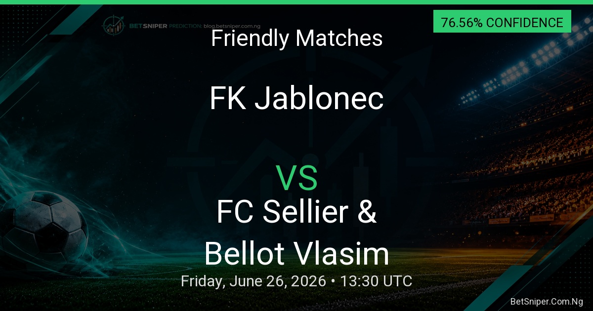 FK Jablonec vs FC Sellier & Bellot Vlasim - Friendly Matches match preview