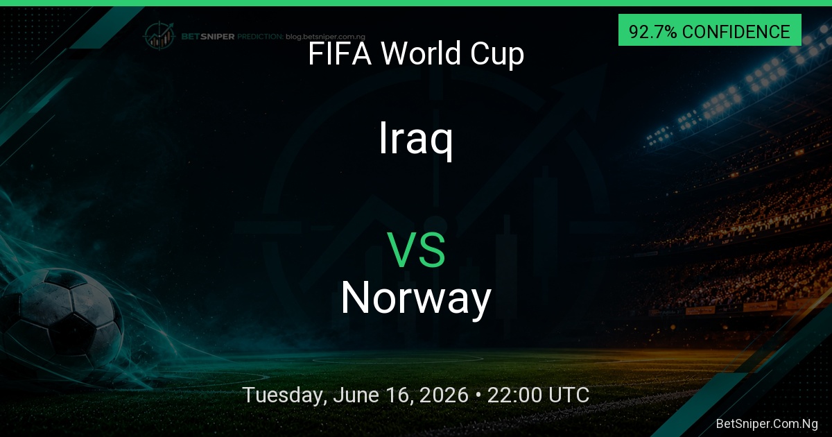 Iraq vs Norway - FIFA World Cup match preview