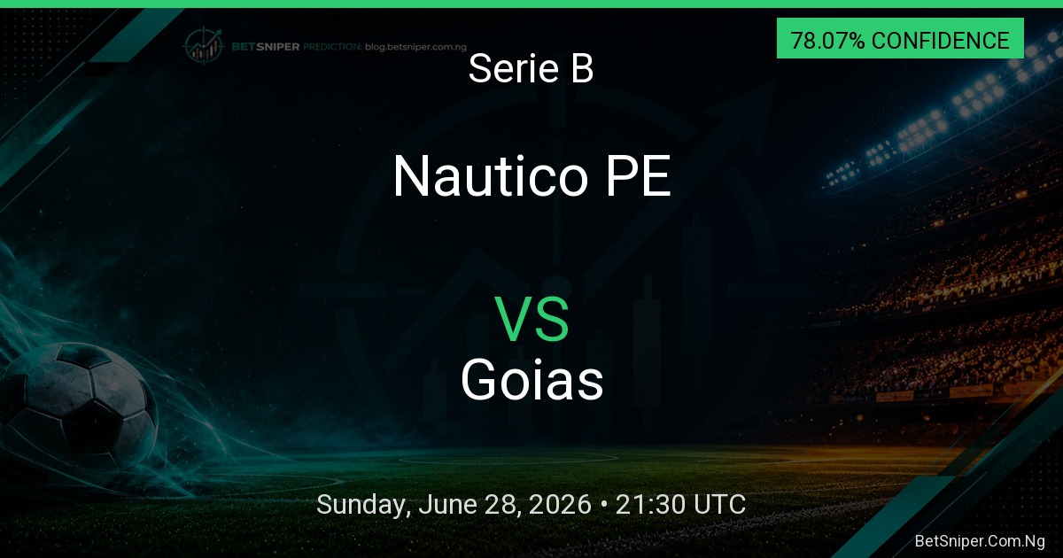 Nautico PE vs Goias - Serie B match preview