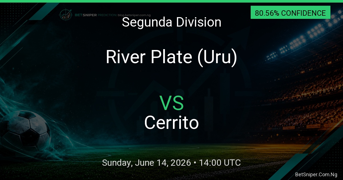 River Plate (Uru) vs Cerrito - Segunda Division match preview