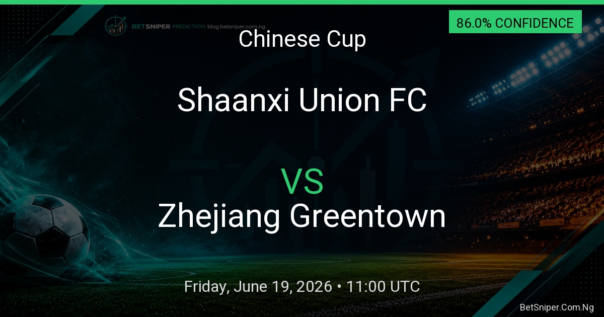 Shaanxi Union FC vs Zhejiang Greentown - Chinese Cup match preview