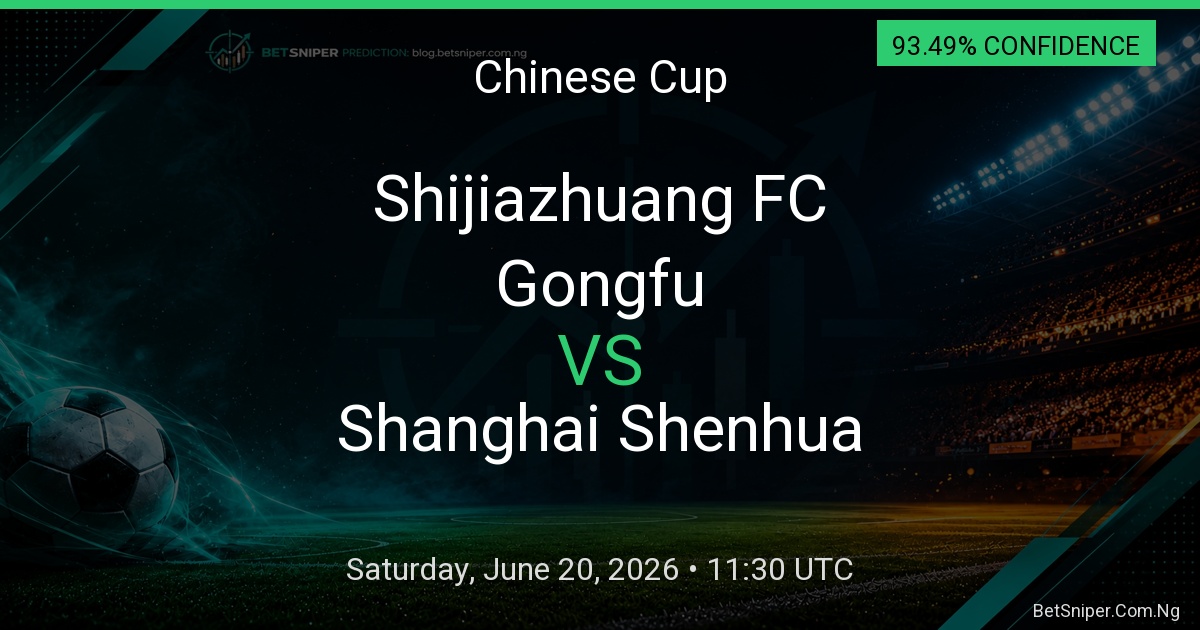 Shijiazhuang Gongfu FC vs Shanghai Shenhua - Chinese Cup match preview