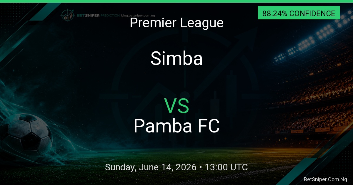 Simba vs Pamba FC - Premier League match preview