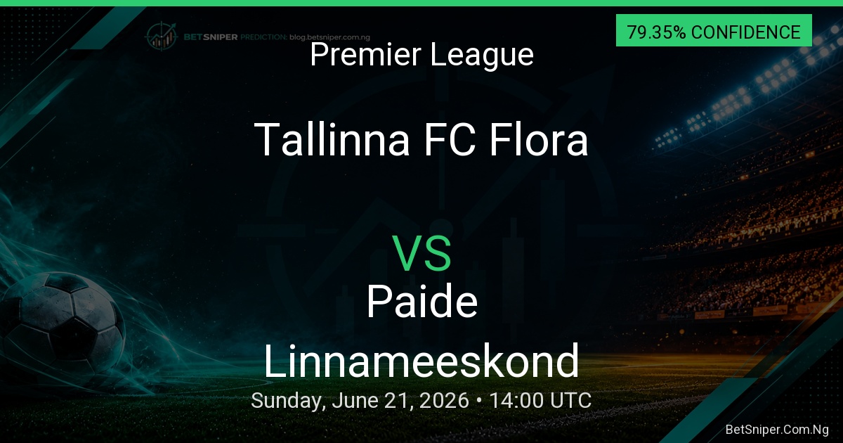 Tallinna FC Flora vs Paide Linnameeskond - Premier League match preview