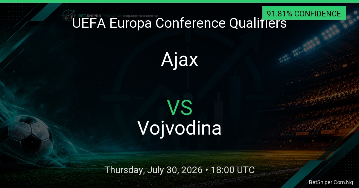 Ajax vs Vojvodina - UEFA Europa Conference Qualifiers match preview