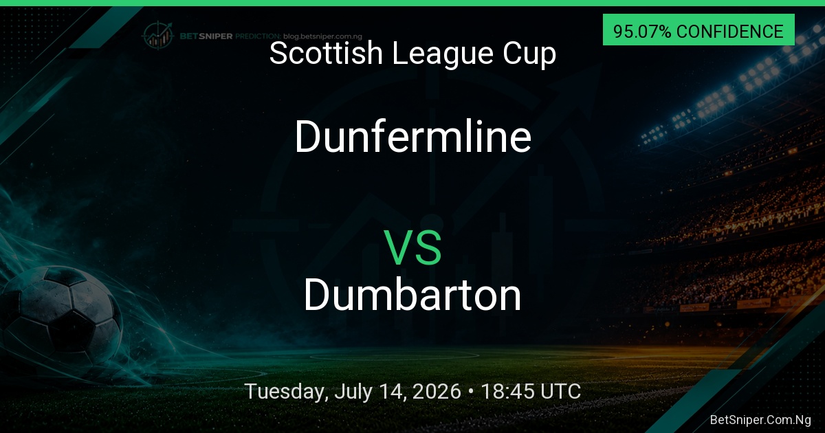 Dunfermline vs Dumbarton - Scottish League Cup match preview