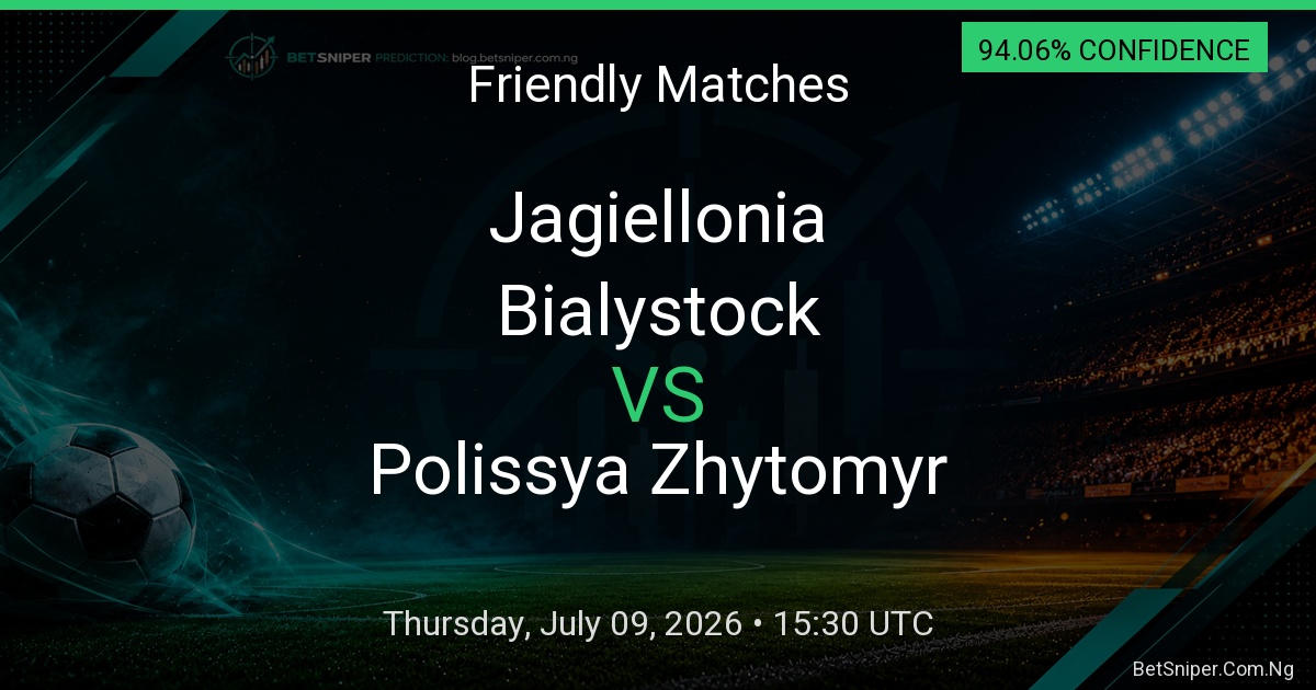 Jagiellonia Bialystock vs Polissya Zhytomyr - Friendly Matches match preview