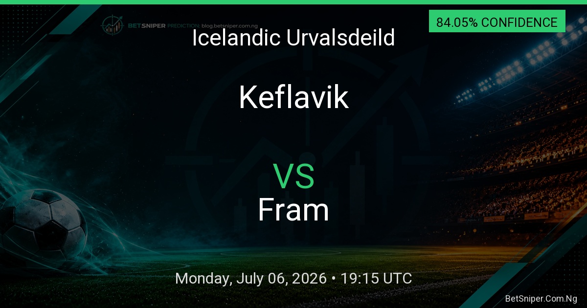Keflavik vs Fram - Icelandic Urvalsdeild match preview