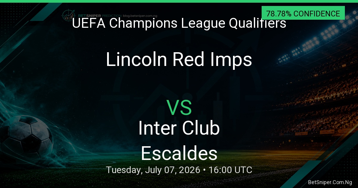Lincoln Red Imps vs Inter Club Escaldes - UEFA Champions League Qualifiers match preview