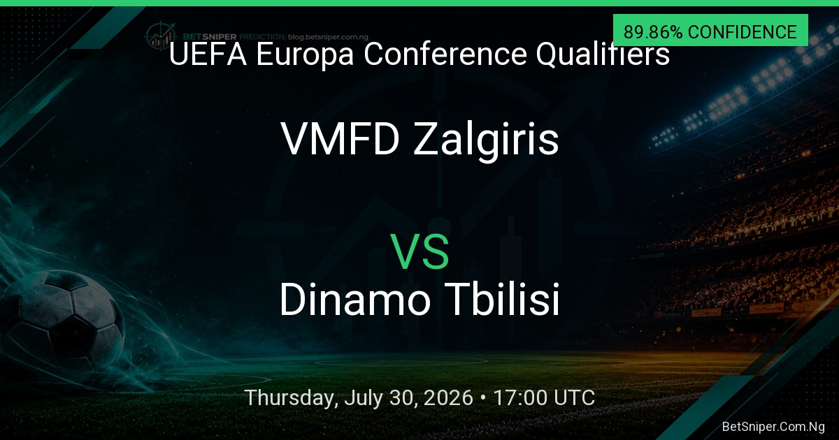 VMFD Zalgiris vs Dinamo Tbilisi - UEFA Europa Conference Qualifiers match preview