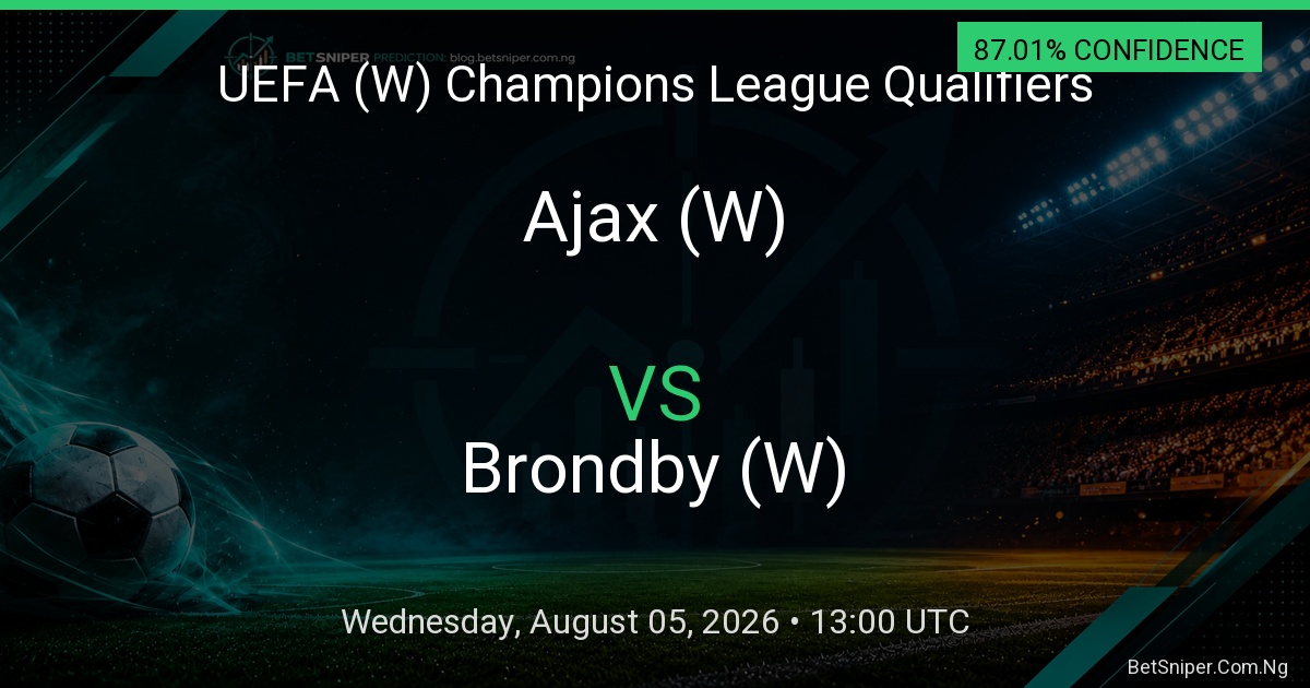 Ajax (W) vs Brondby (W) - UEFA (W) Champions League Qualifiers match preview