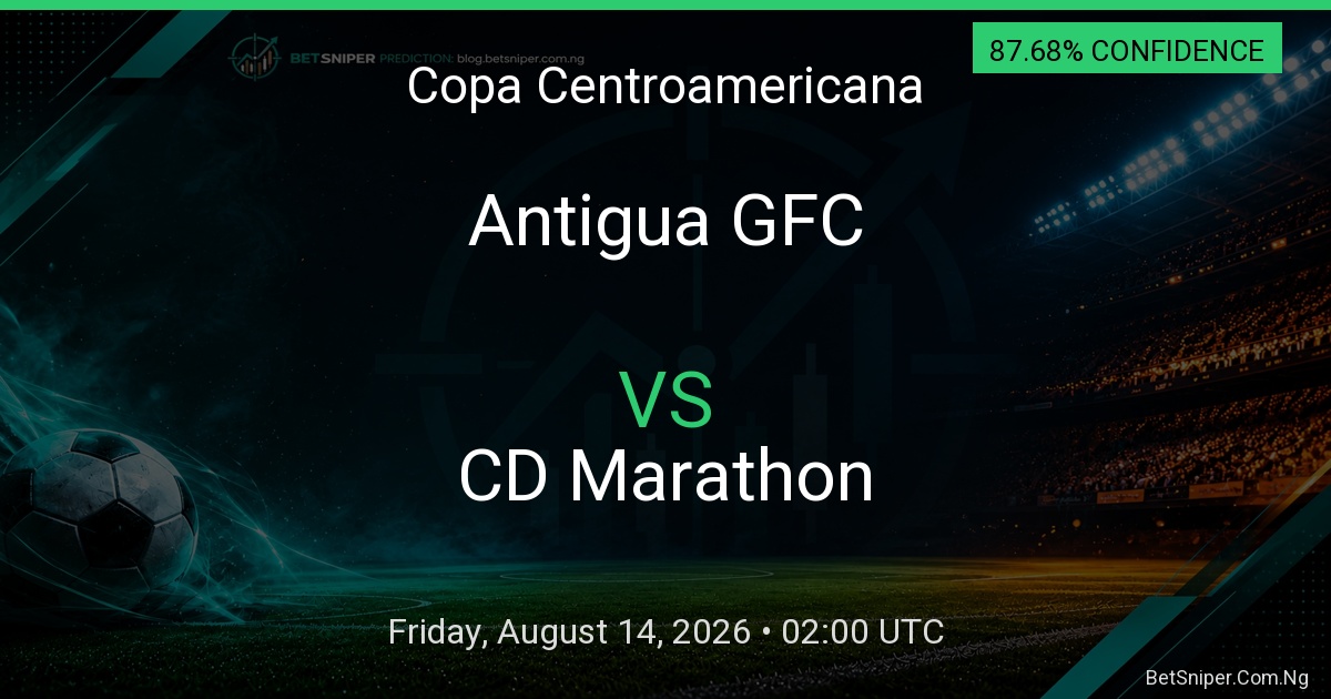 Antigua GFC vs CD Marathon - Copa Centroamericana match preview