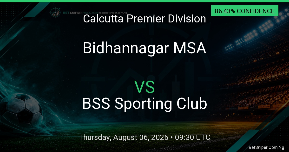 Bidhannagar MSA vs BSS Sporting Club - Calcutta Premier Division match preview