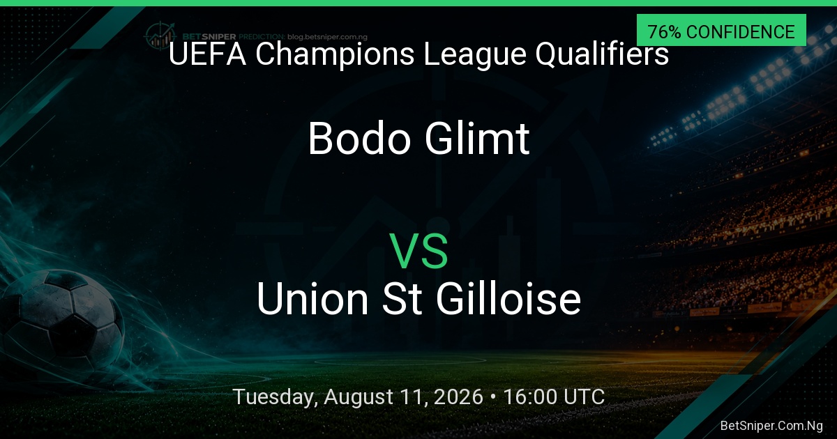 Bodo Glimt vs Union St Gilloise - UEFA Champions League Qualifiers match preview