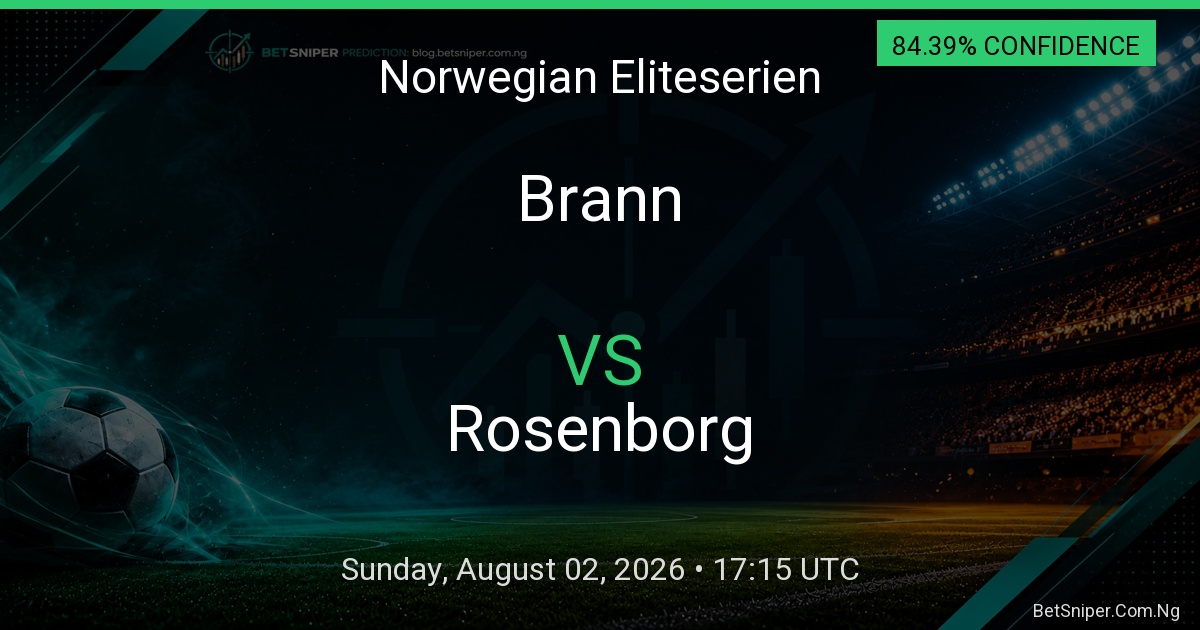 Brann vs Rosenborg - Norwegian Eliteserien match preview
