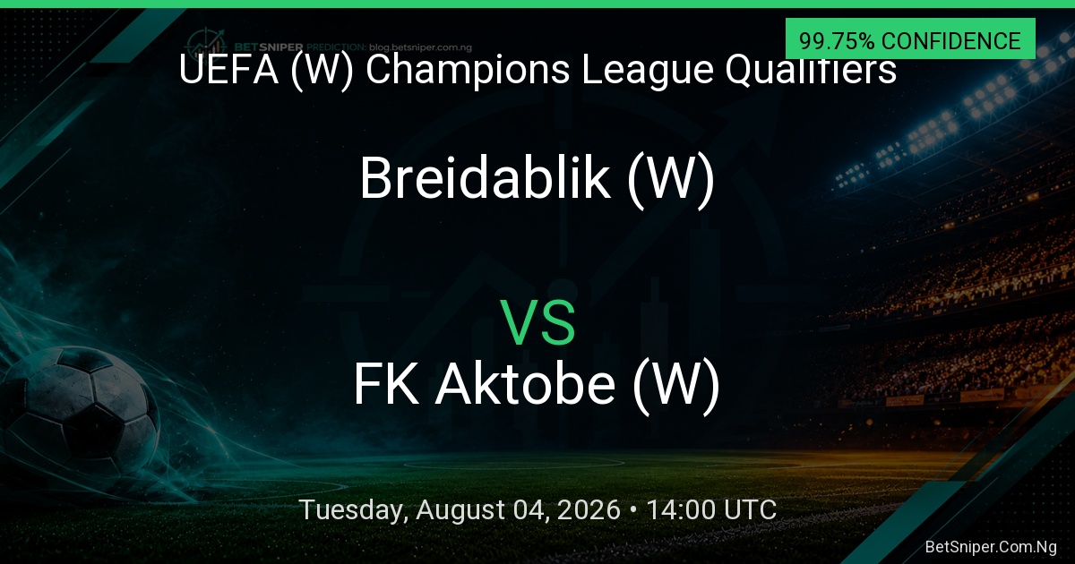 Breidablik (W) vs FK Aktobe (W) - UEFA (W) Champions League Qualifiers match preview