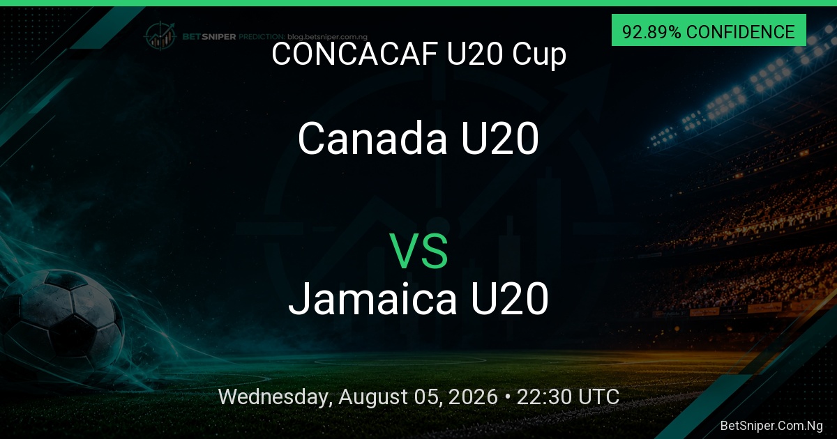 Canada U20 vs Jamaica U20 - CONCACAF U20 Cup match preview