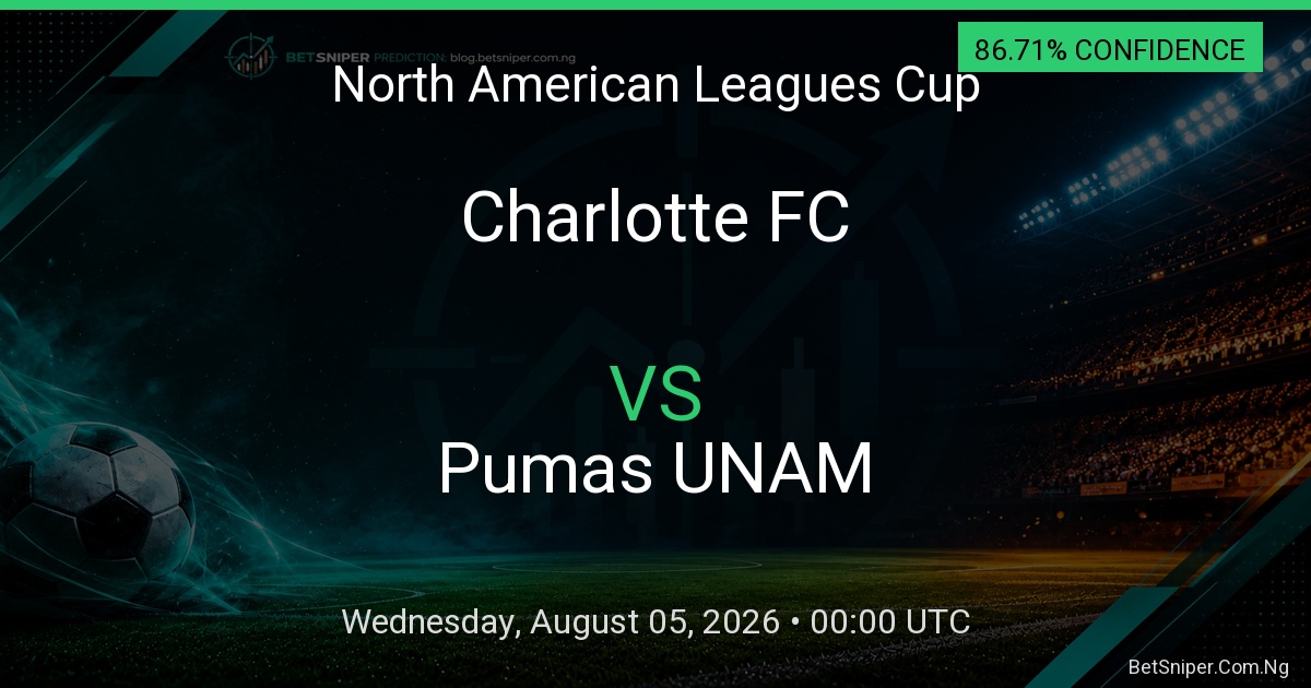 Charlotte FC vs Pumas UNAM - North American Leagues Cup match preview