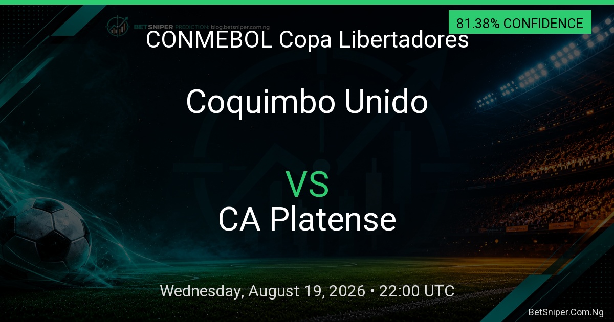 Coquimbo Unido vs CA Platense - CONMEBOL Copa Libertadores match preview
