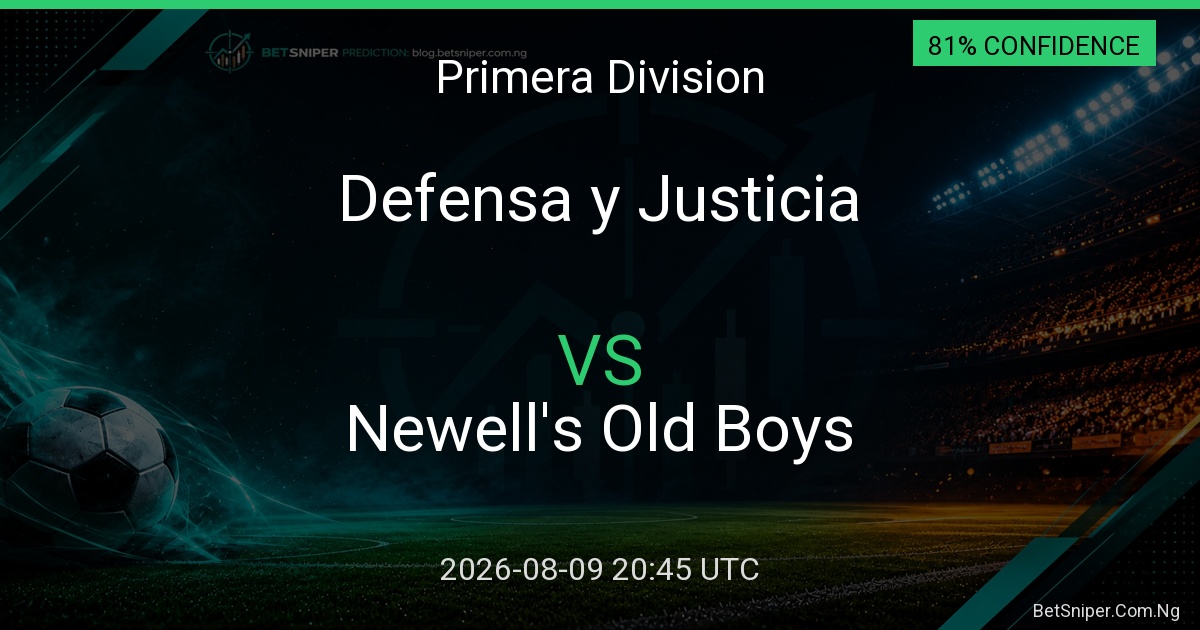 Defensa y Justicia vs Newell's Old Boys - Primera Division match preview