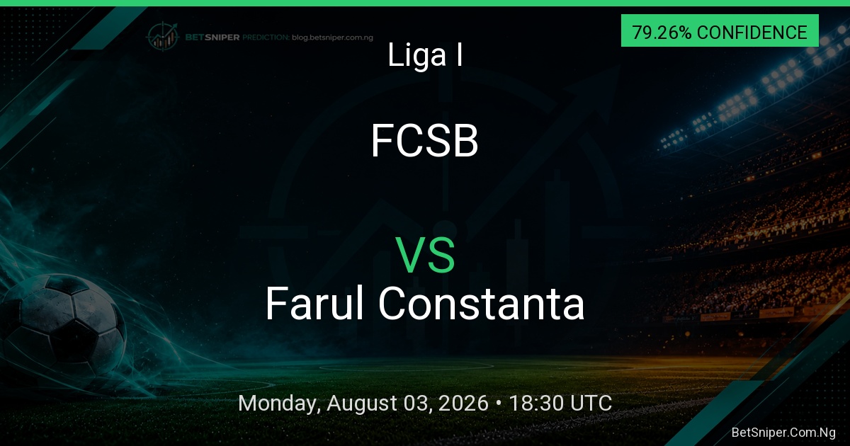 FCSB vs Farul Constanta - Liga I match preview
