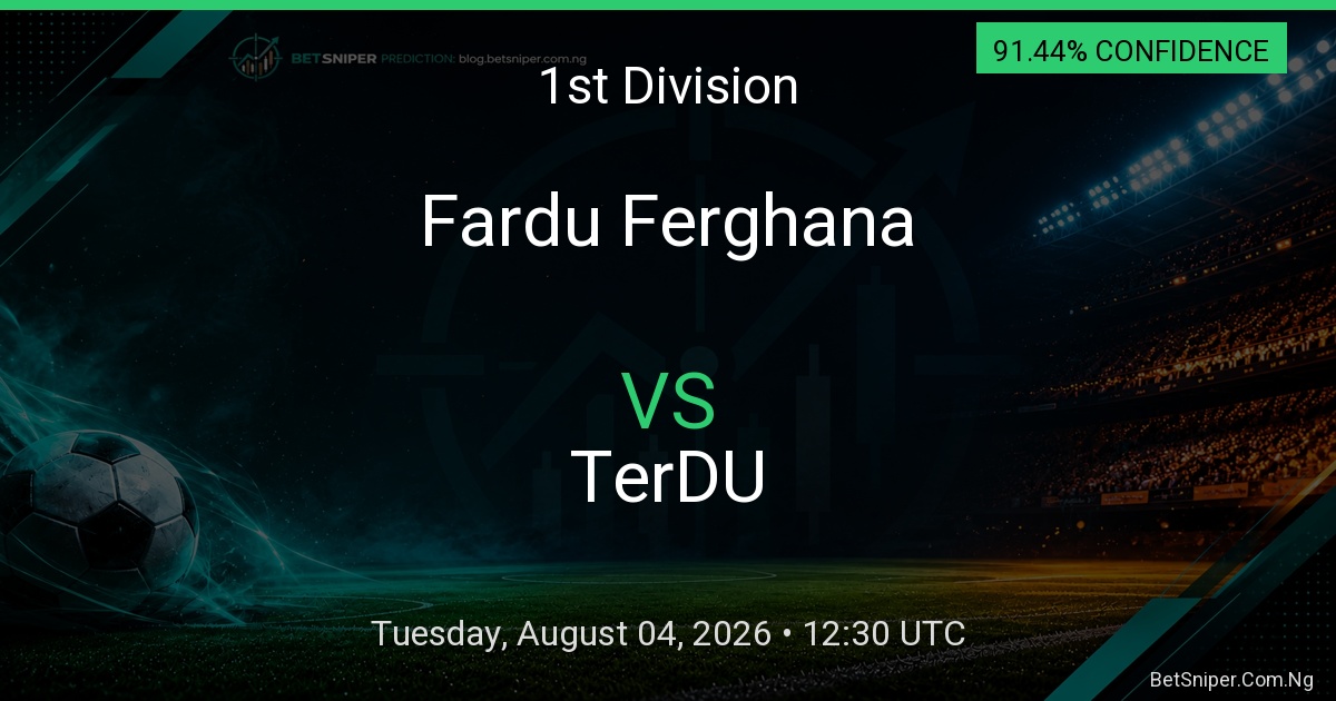 Fardu Ferghana vs TerDU - 1st Division match preview