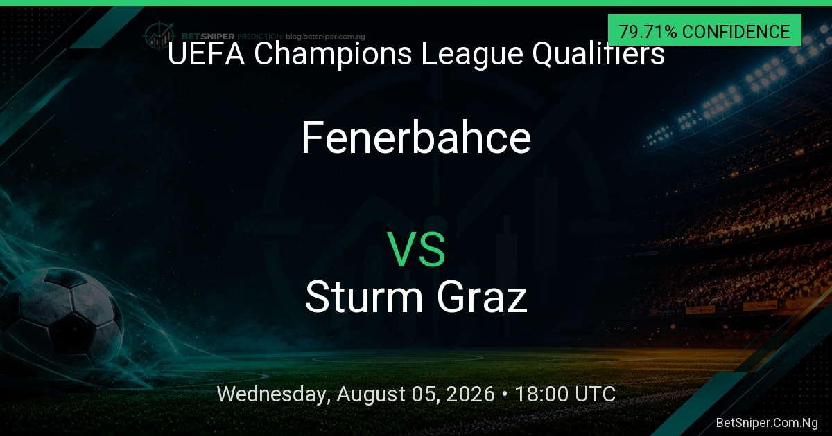 Fenerbahce vs Sturm Graz - UEFA Champions League Qualifiers match preview