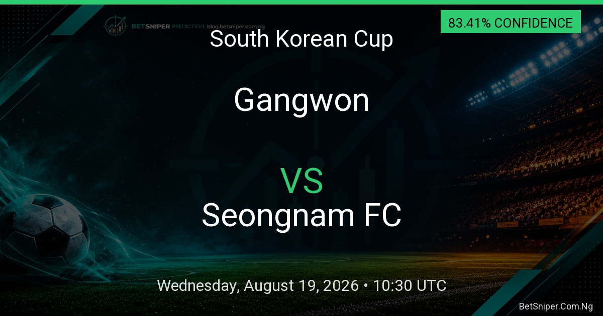 Gangwon vs Seongnam FC - South Korean Cup match preview