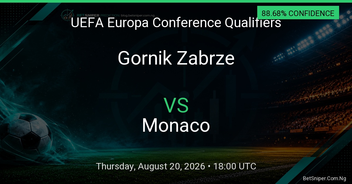Gornik Zabrze vs Monaco - UEFA Europa Conference Qualifiers match preview