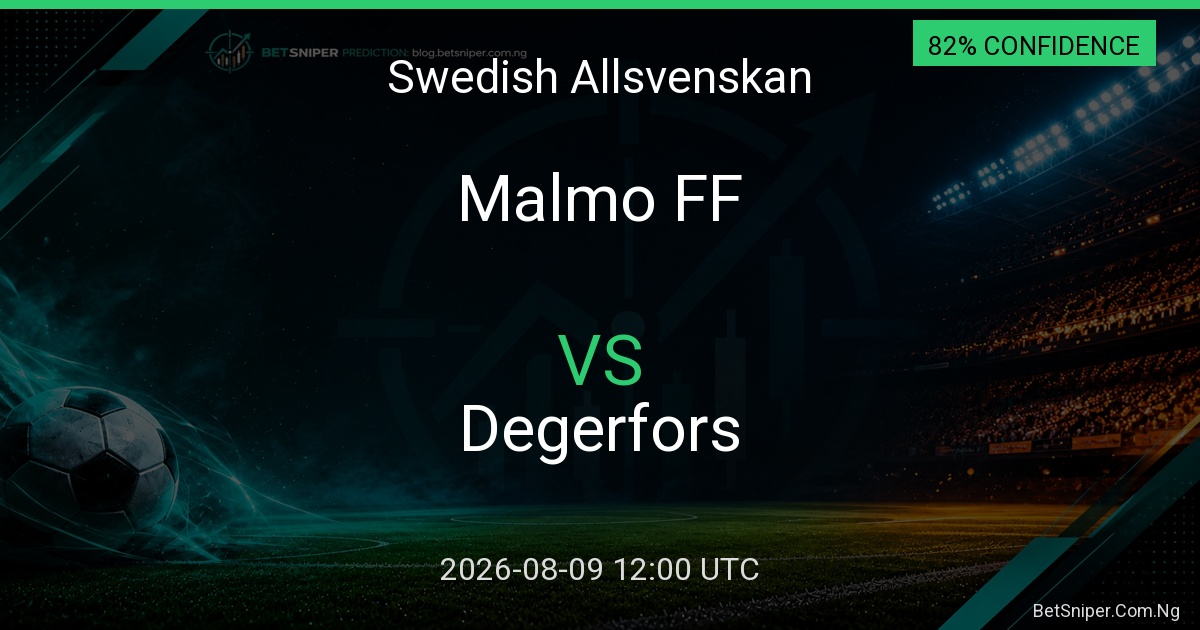 Malmo FF vs Degerfors - Swedish Allsvenskan match preview
