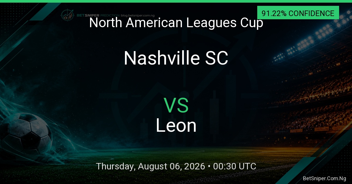 Nashville SC vs Leon - North American Leagues Cup match preview