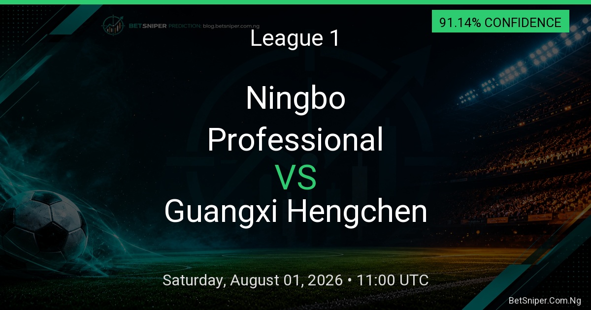 Ningbo Professional vs Guangxi Hengchen - League 1 match preview