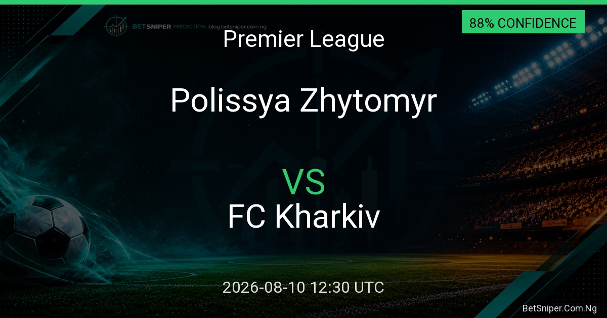 Polissya Zhytomyr vs FC Kharkiv - Premier League match preview