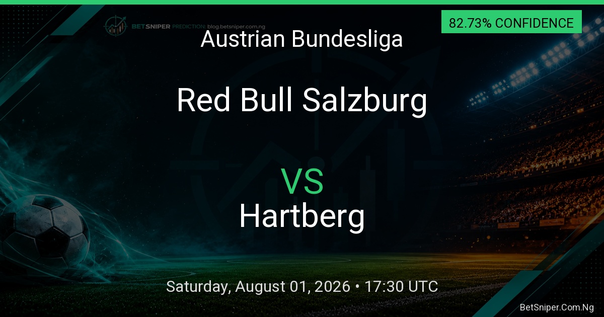 Red Bull Salzburg vs Hartberg - Austrian Bundesliga match preview