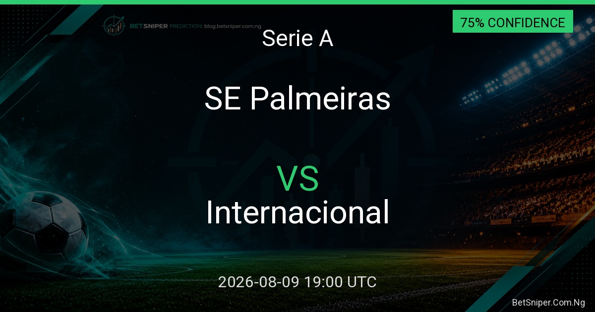 SE Palmeiras vs Internacional - Serie A match preview