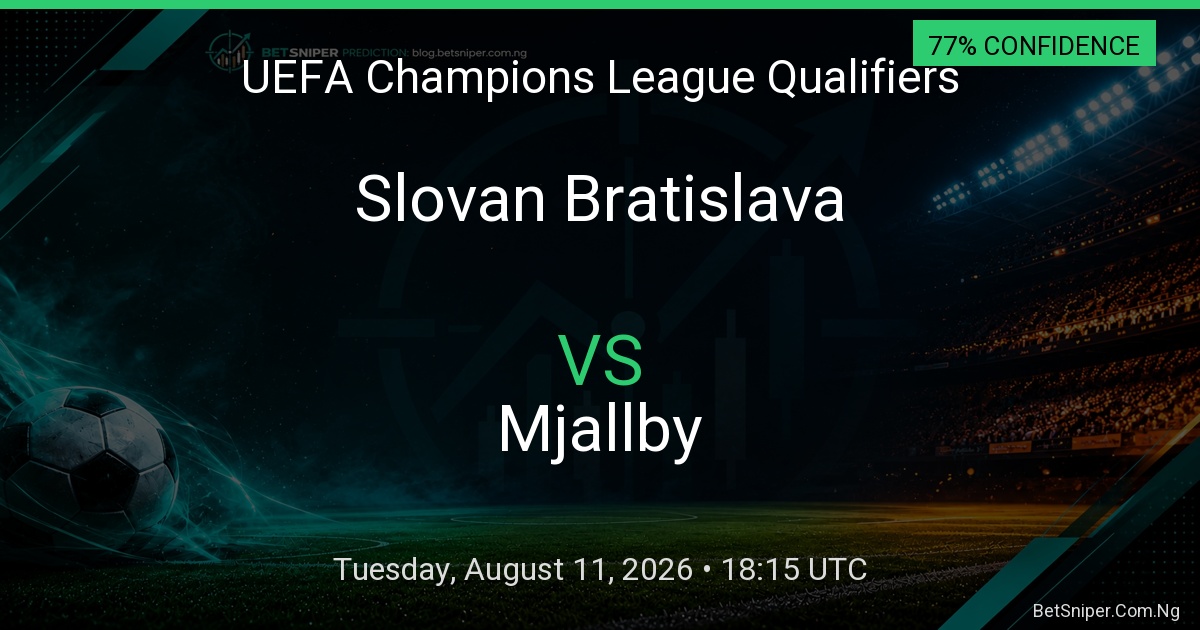 Slovan Bratislava vs Mjallby - UEFA Champions League Qualifiers match preview