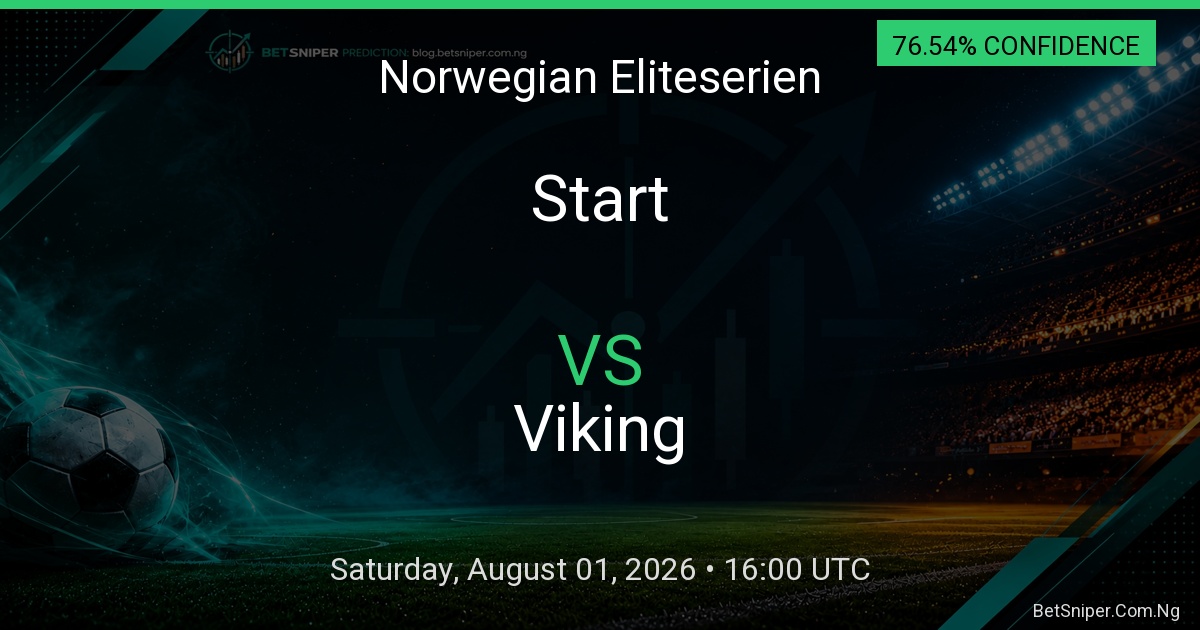 Start vs Viking - Norwegian Eliteserien match preview