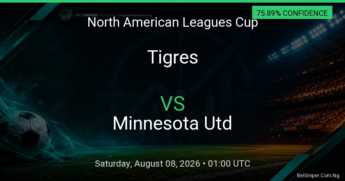 Tigres vs Minnesota Utd - North American Leagues Cup match preview