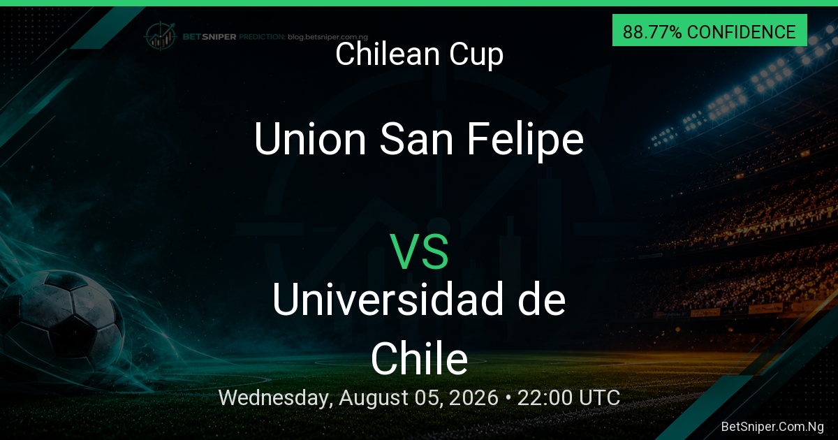 Union San Felipe vs Universidad de Chile - Chilean Cup match preview