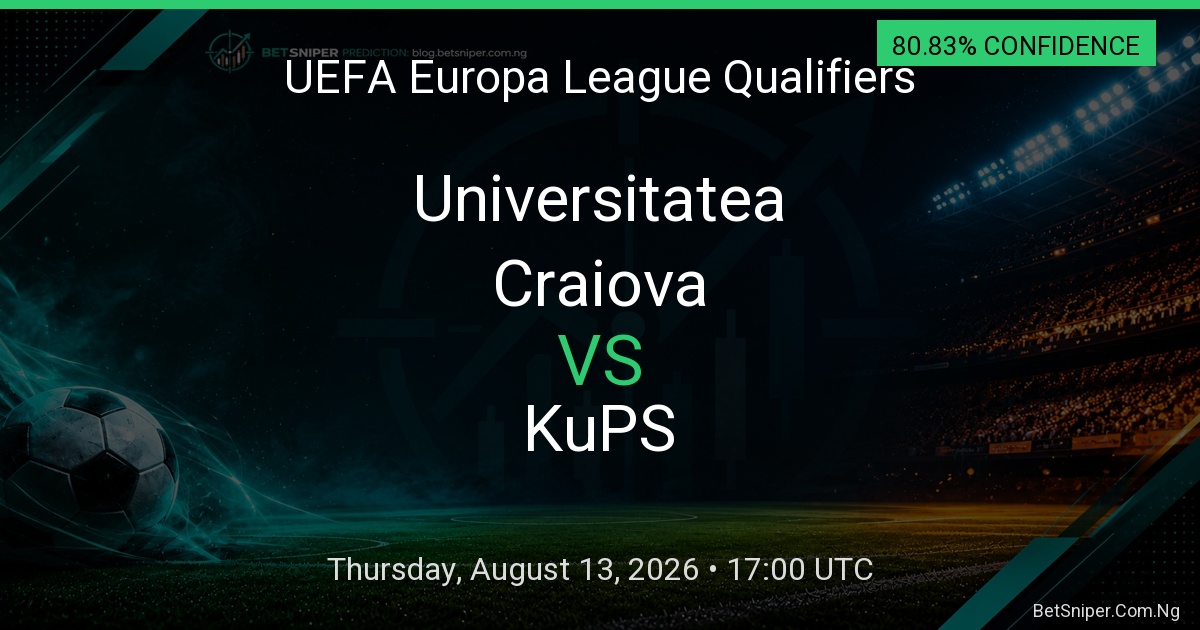 Universitatea Craiova vs KuPS - UEFA Europa League Qualifiers match preview